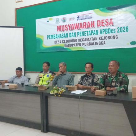 Musyawarah Desa Pembahasan dan Penetapan APBDes 2026